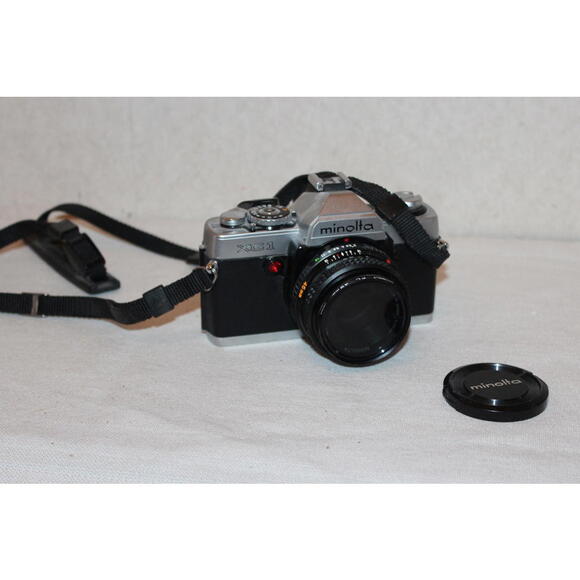 Minolta Other - Vintage Minolta XG-1 35mm SLR Film Camera w/ Minolta Lens, Strap & Manual